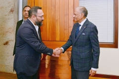 Courtesy Call by Dr Christopher Walton, Prof. Fabrice Bonnet & Dr Faraz Pathan - 24 October 2025